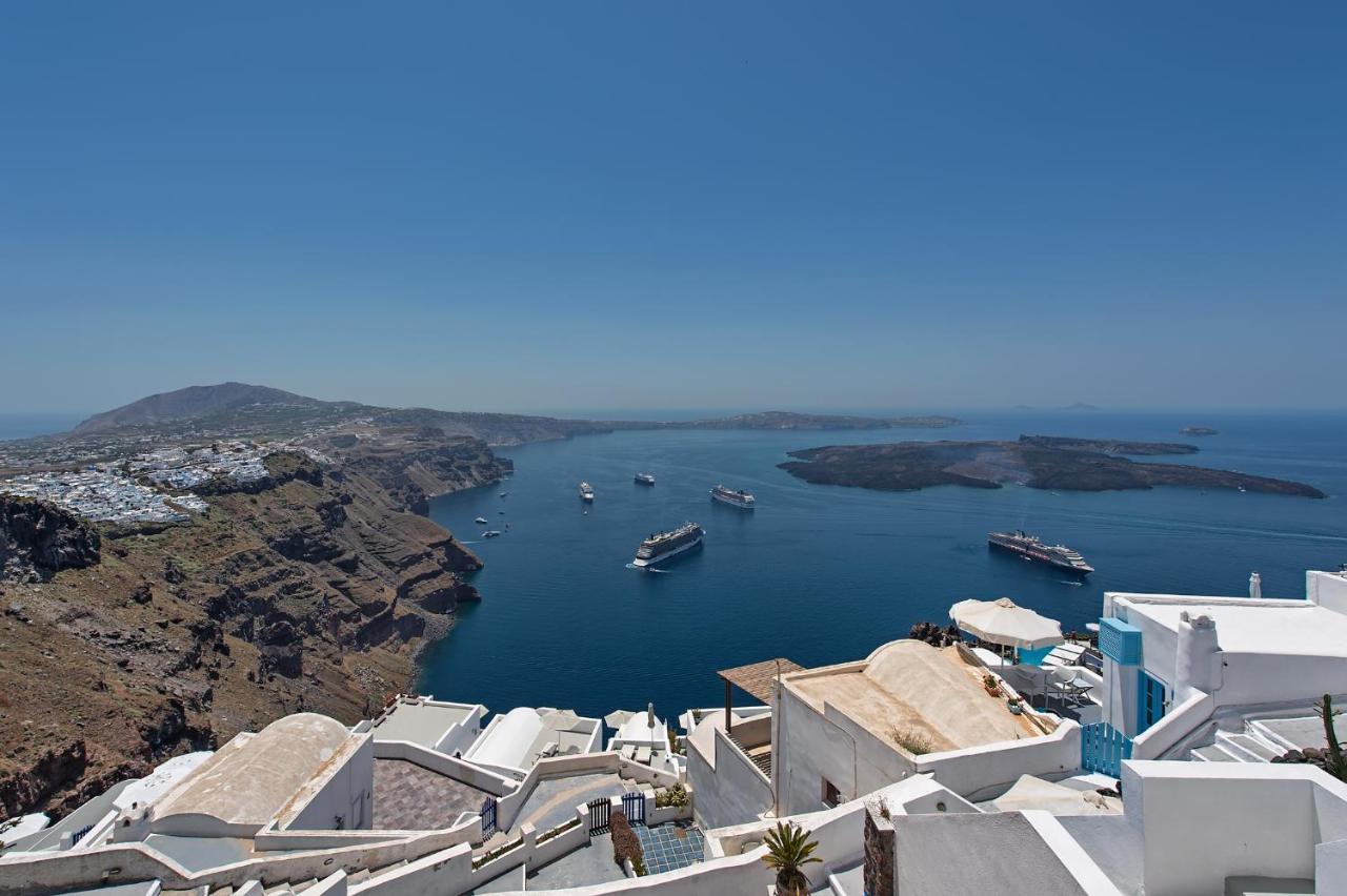 이메로비글리 Santorini Folia Bianca 아파트 외부 사진