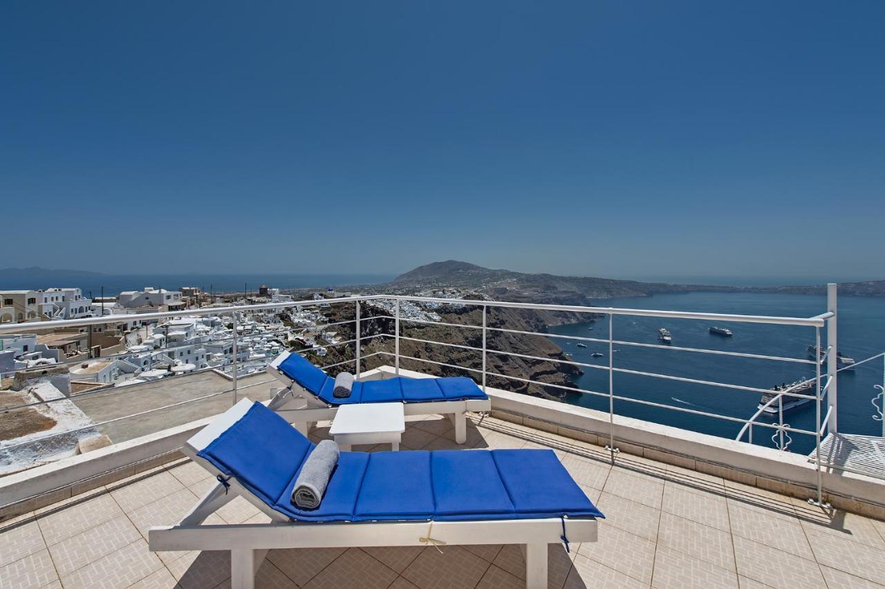 이메로비글리 Santorini Folia Bianca 아파트 외부 사진