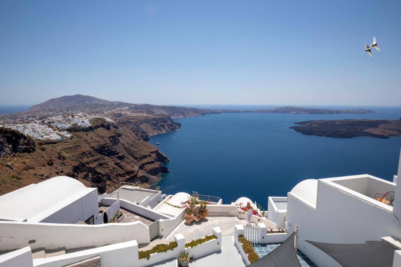 이메로비글리 Santorini Folia Bianca 아파트 외부 사진