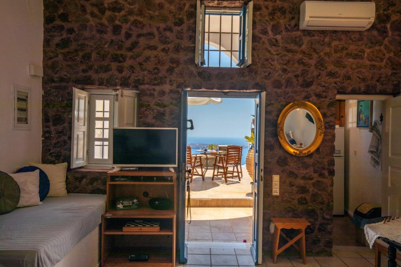 이메로비글리 Santorini Folia Bianca 아파트 외부 사진