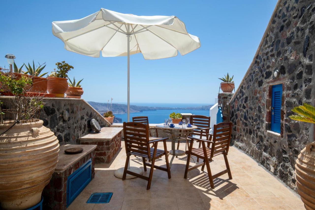 이메로비글리 Santorini Folia Bianca 아파트 외부 사진