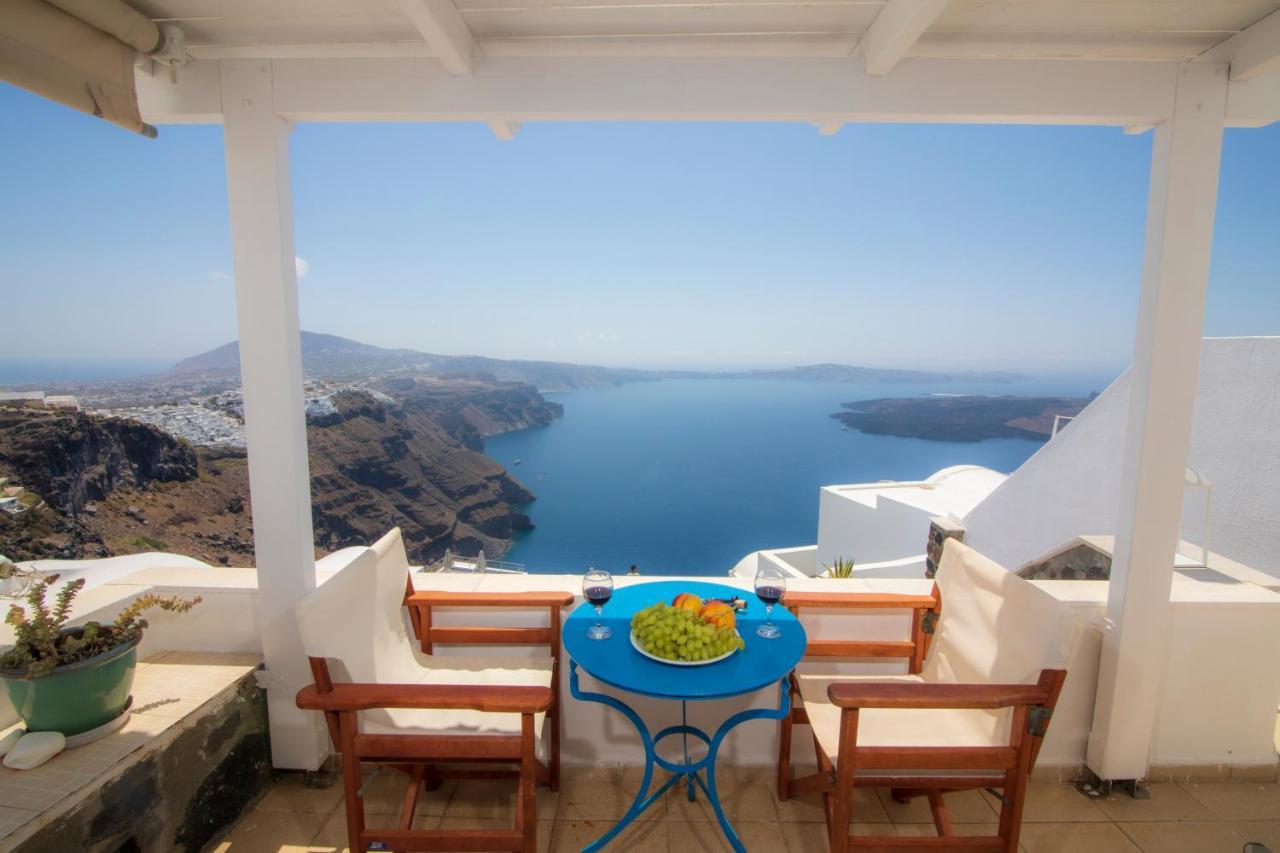 이메로비글리 Santorini Folia Bianca 아파트 외부 사진